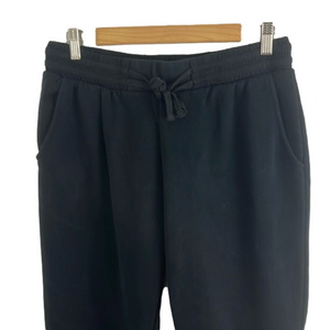 Fabletics Black Cropped Joggers